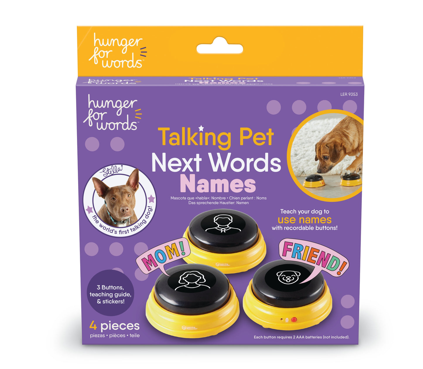 Talking Pet Next Words: Names